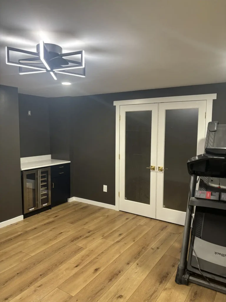 New Lighting Fixture in a Midwest Home